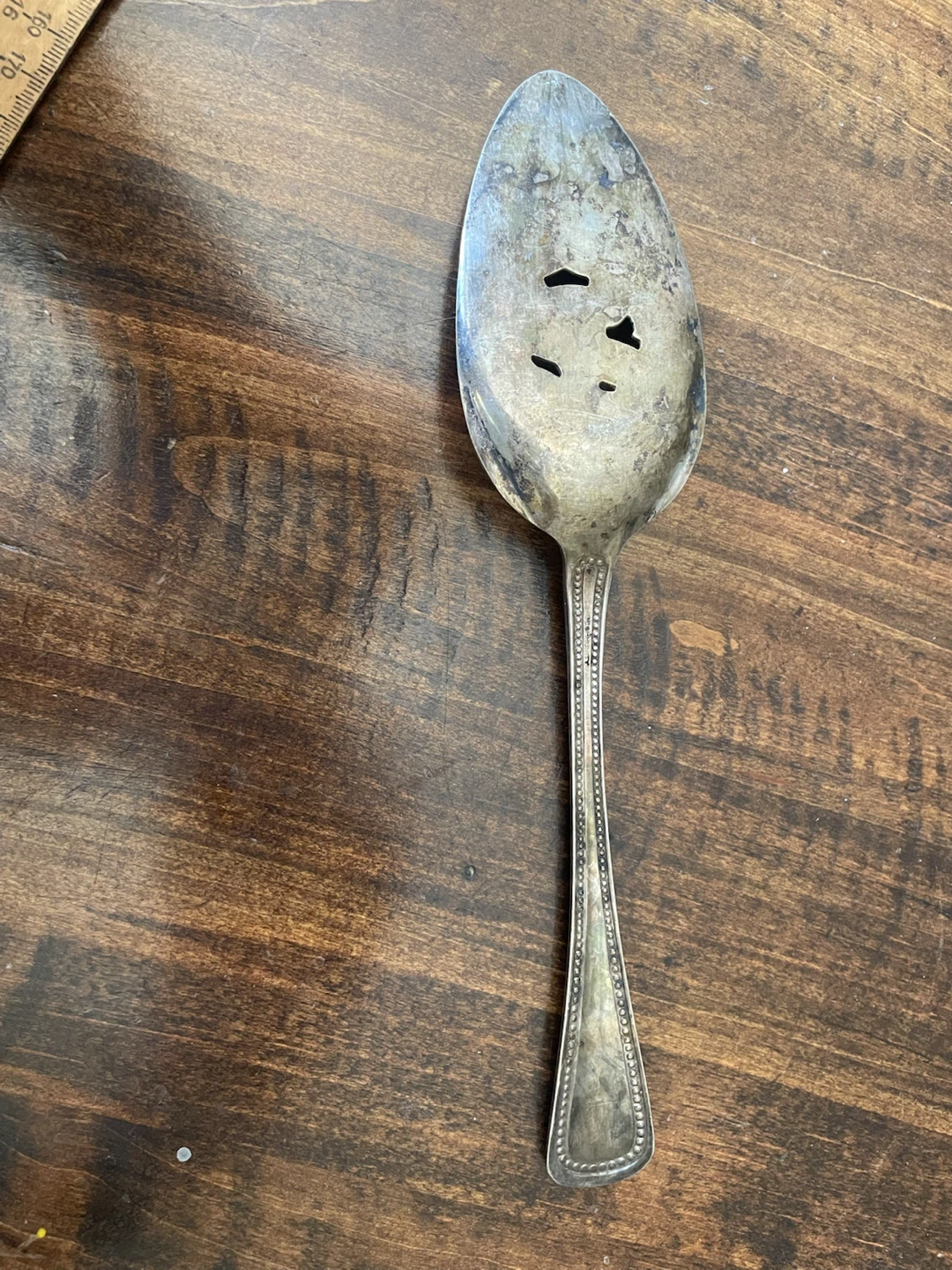 Silver plated 25th anniversary spoon - photo 2