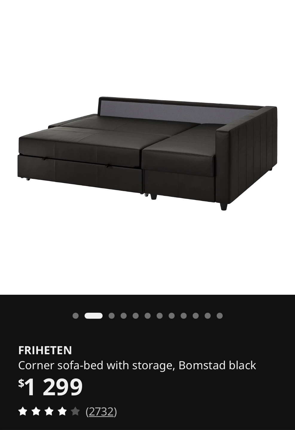 IKEA FRIHETEN sofabed - photo 2