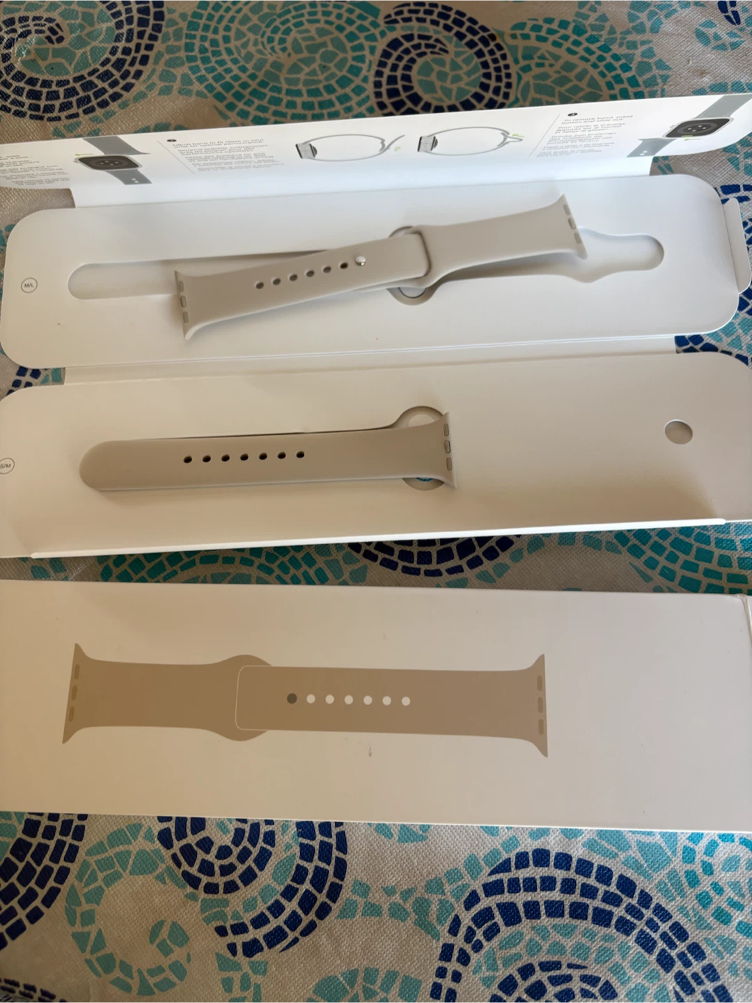 Never Worn Apple Watch Starlight Sport Band 41mm