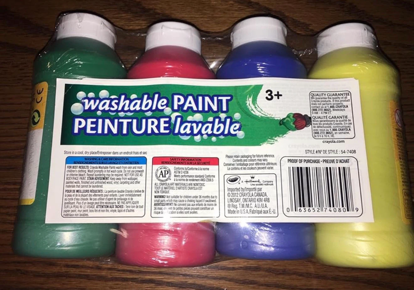 New Crayola Washable Paint Set