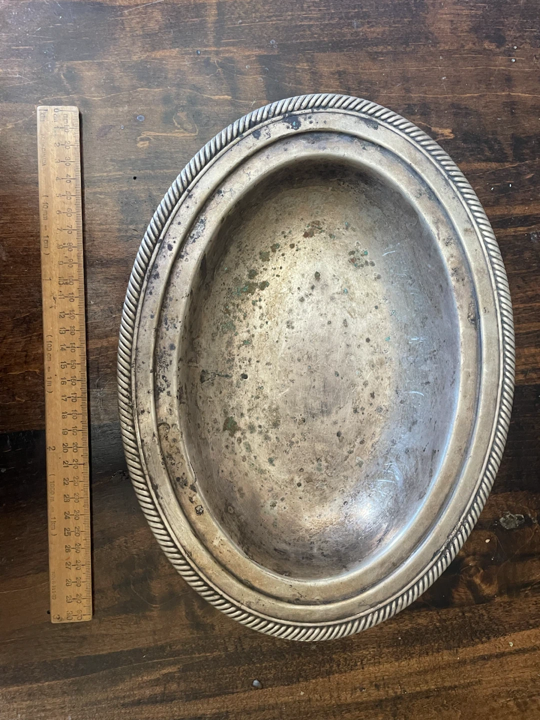 Silver plated bowl