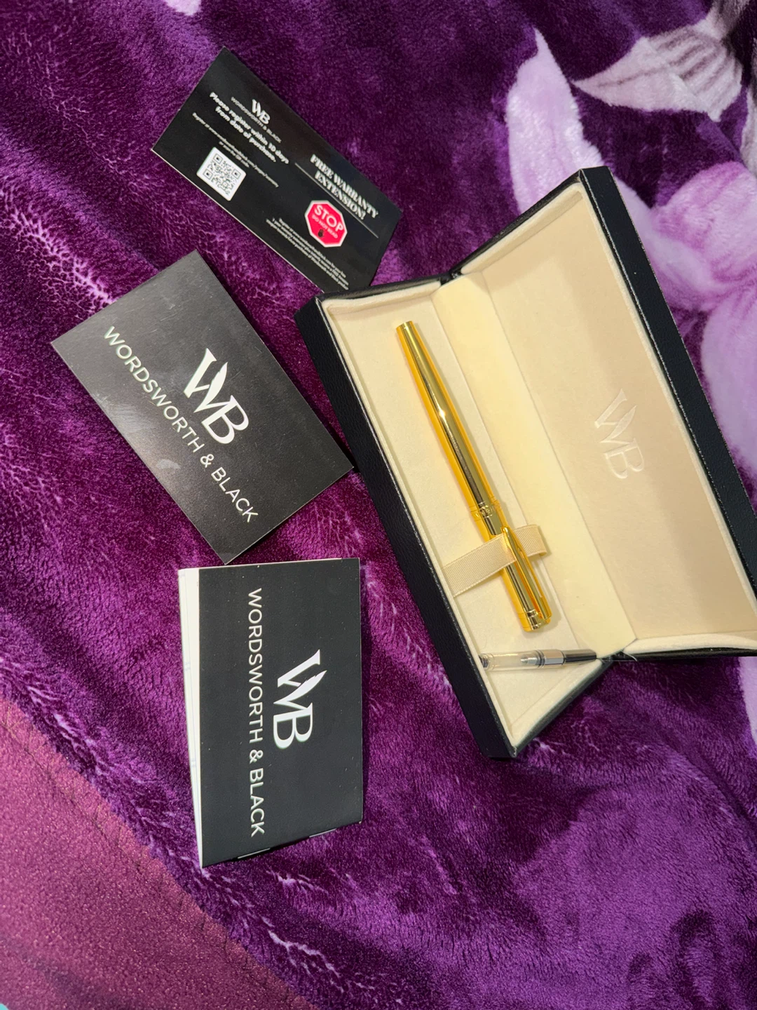 Brand New Wordsworth & Black Gold Fountain Pen with Box - photo 2