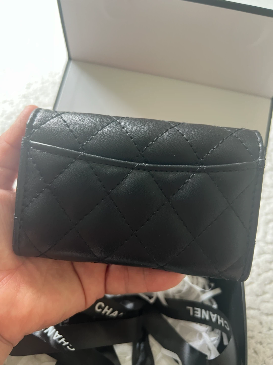 Chanel Quilted Wallet 100% authentic - photo 3