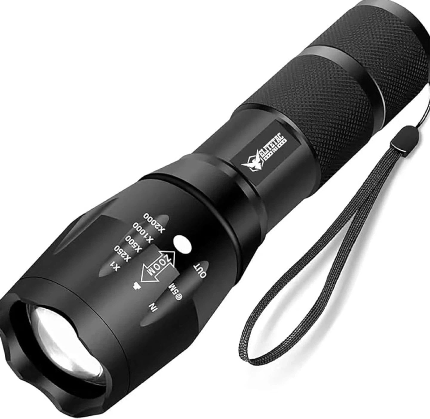 Elite Vital Tac Zoomable LED Flashlight