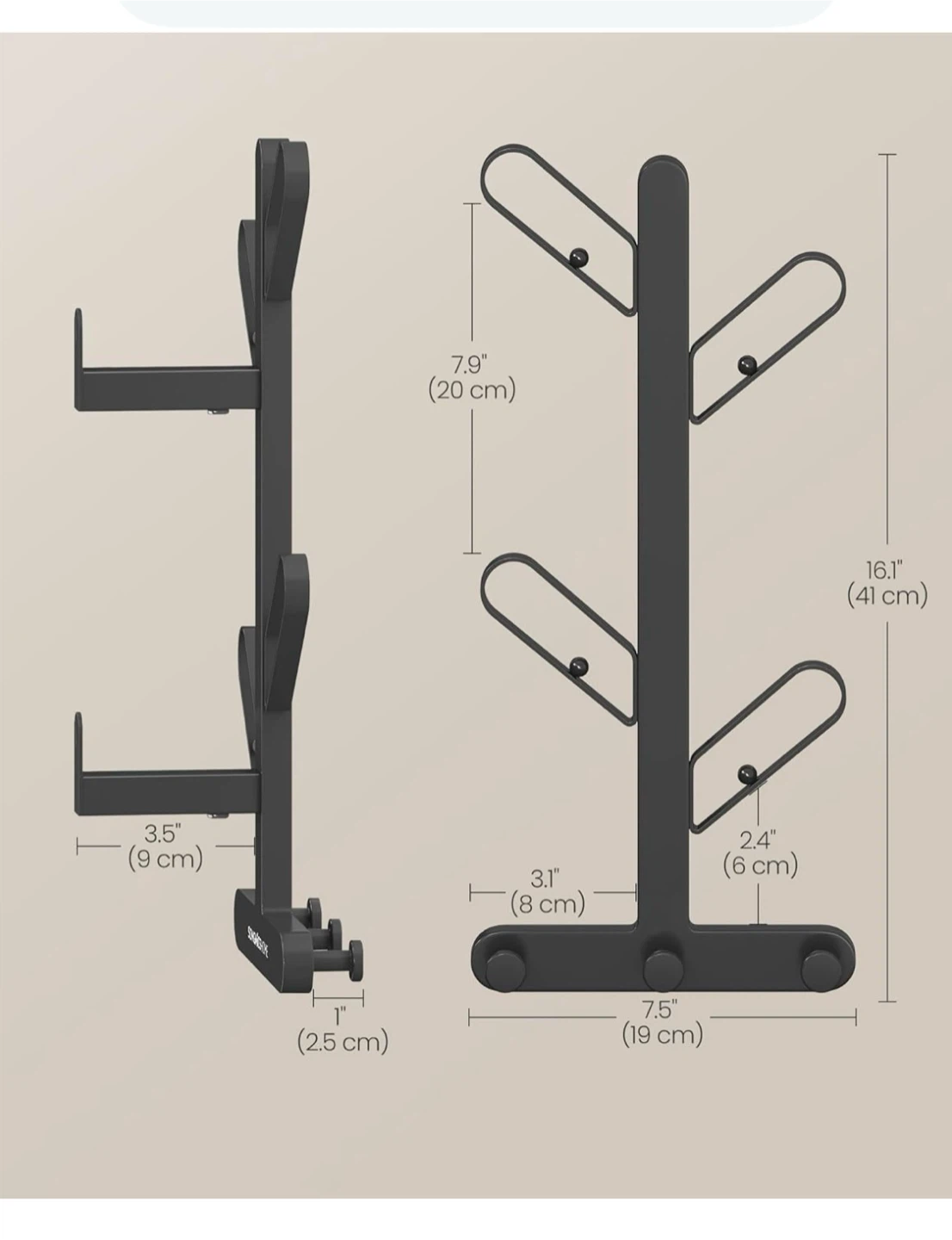 🧢 Wall-mounted coat rack featuring a branch-look design 🧥 - photo 5