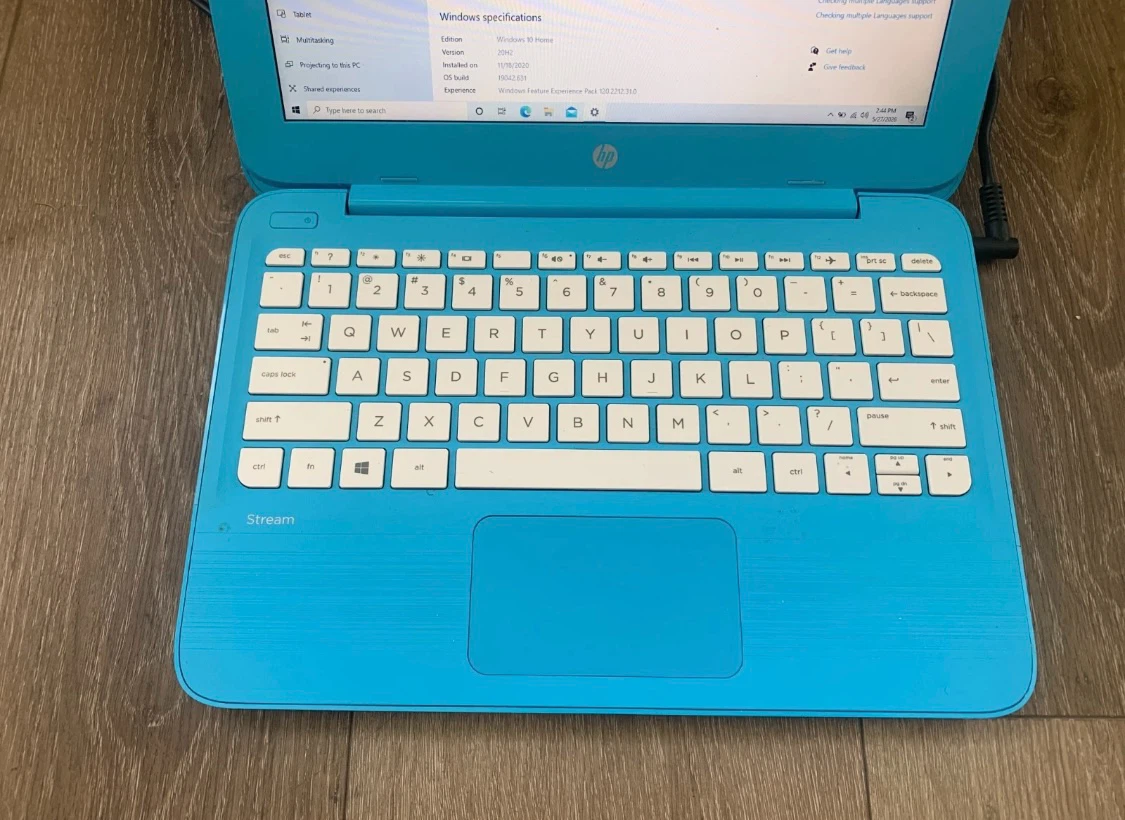 Blue HP Stream Laptop - photo 5