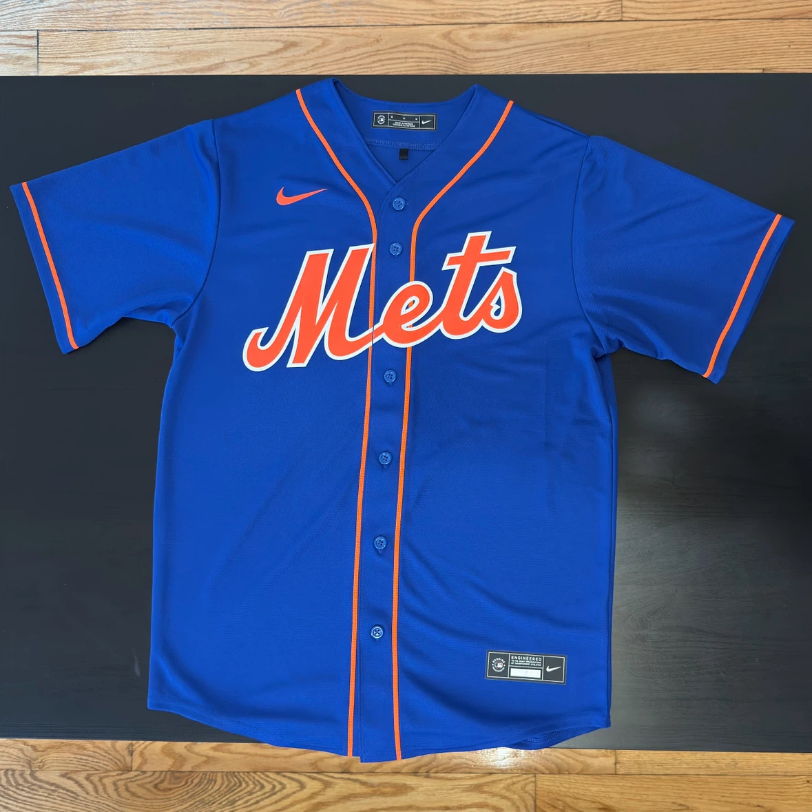 Nike New York Mets MLB Replica Alternate Jersey (Blue)