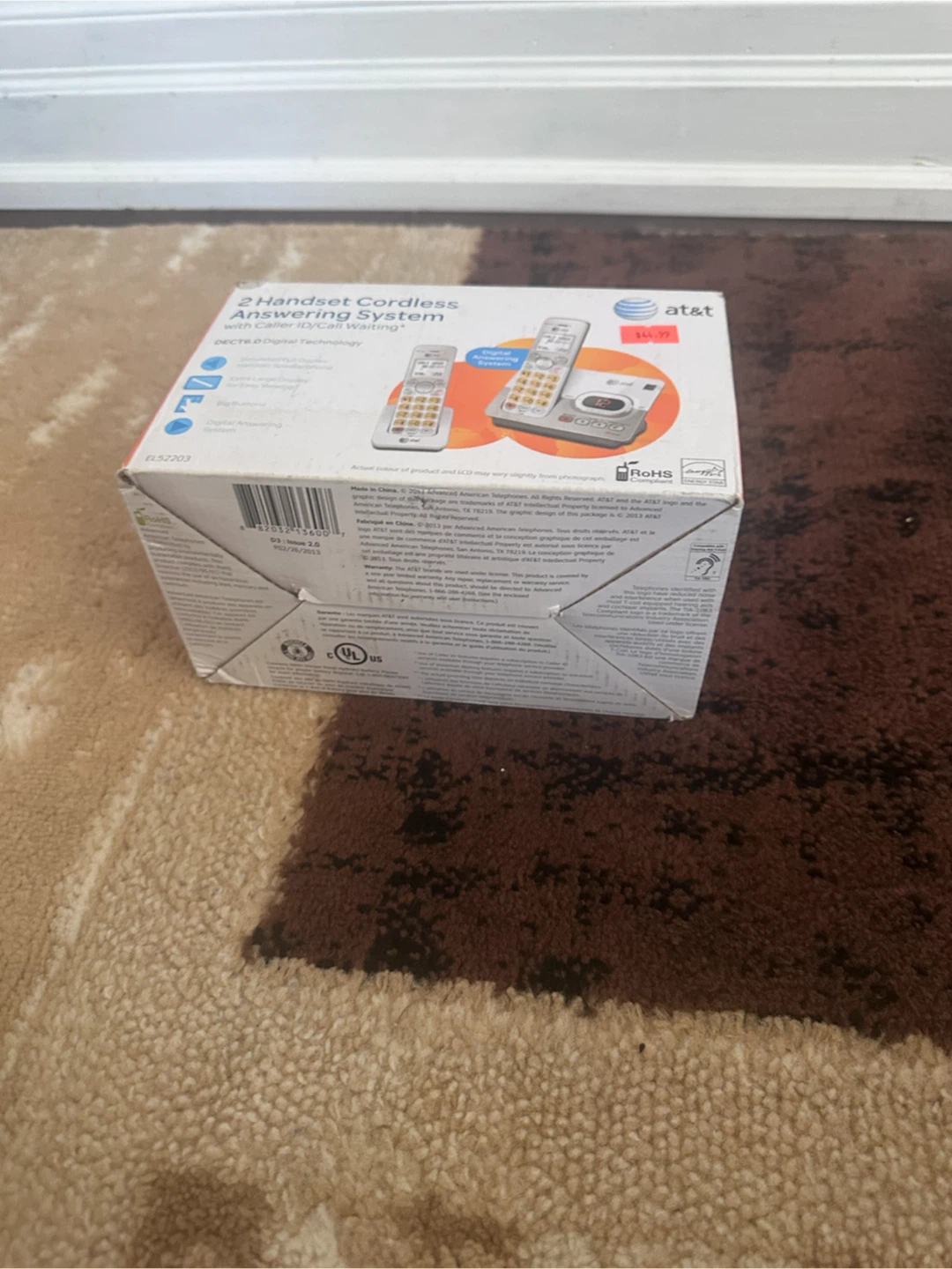 AT&T 2 Handset Cordless Answering System - photo 4