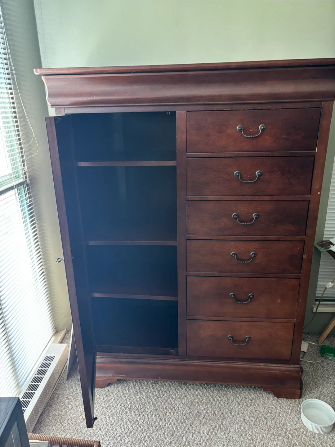 Solid wood High Boy - photo 2