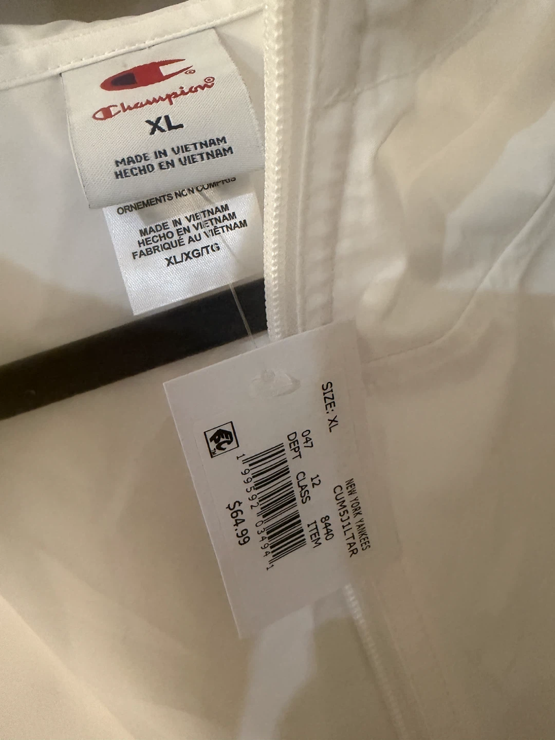 NWT! Men’s Champion New York Yankees Jacket XL - photo 5