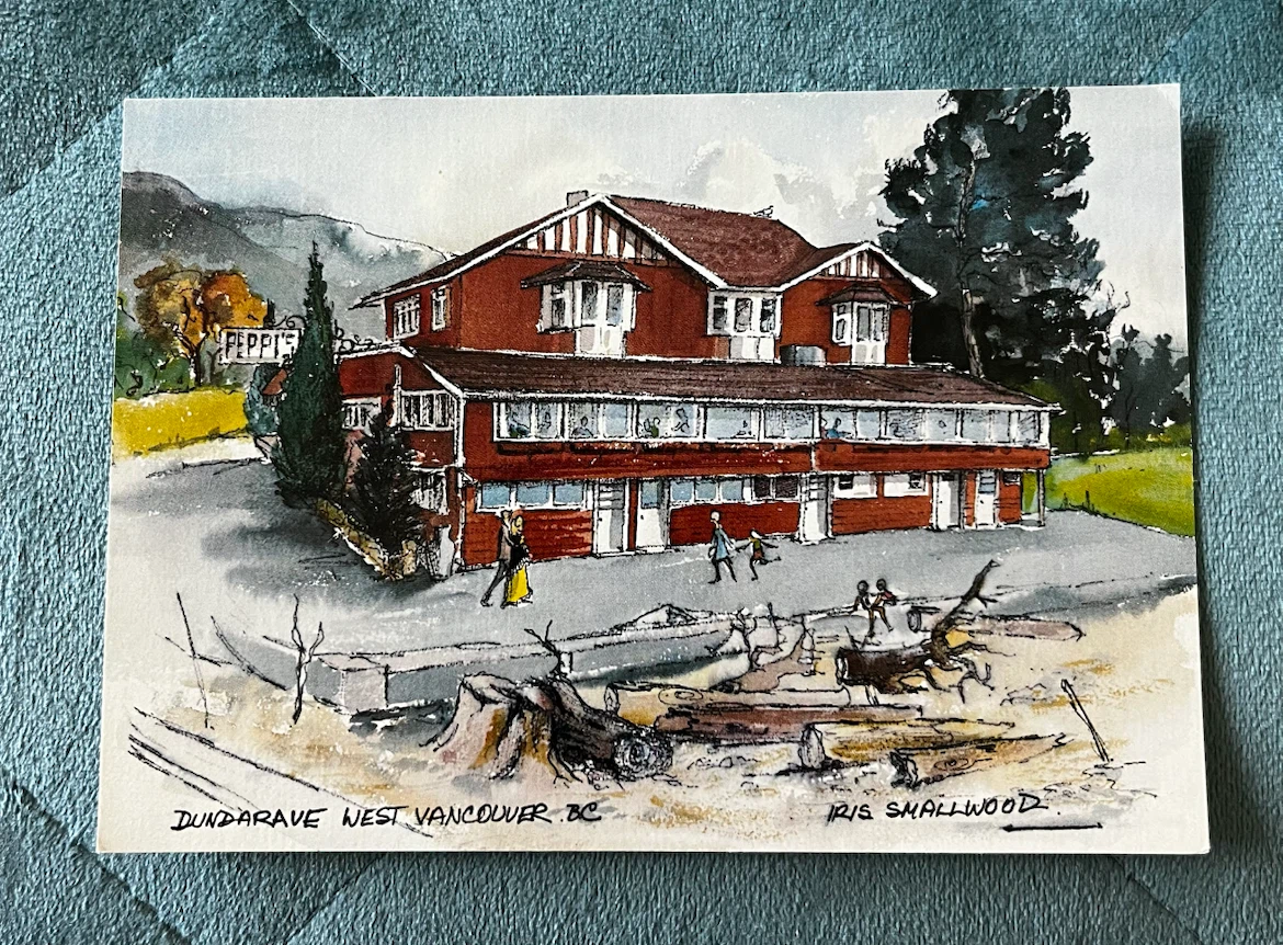 Peppi's Restaurant Postcard - Dundarave West Vancouver, B.C. - photo 3