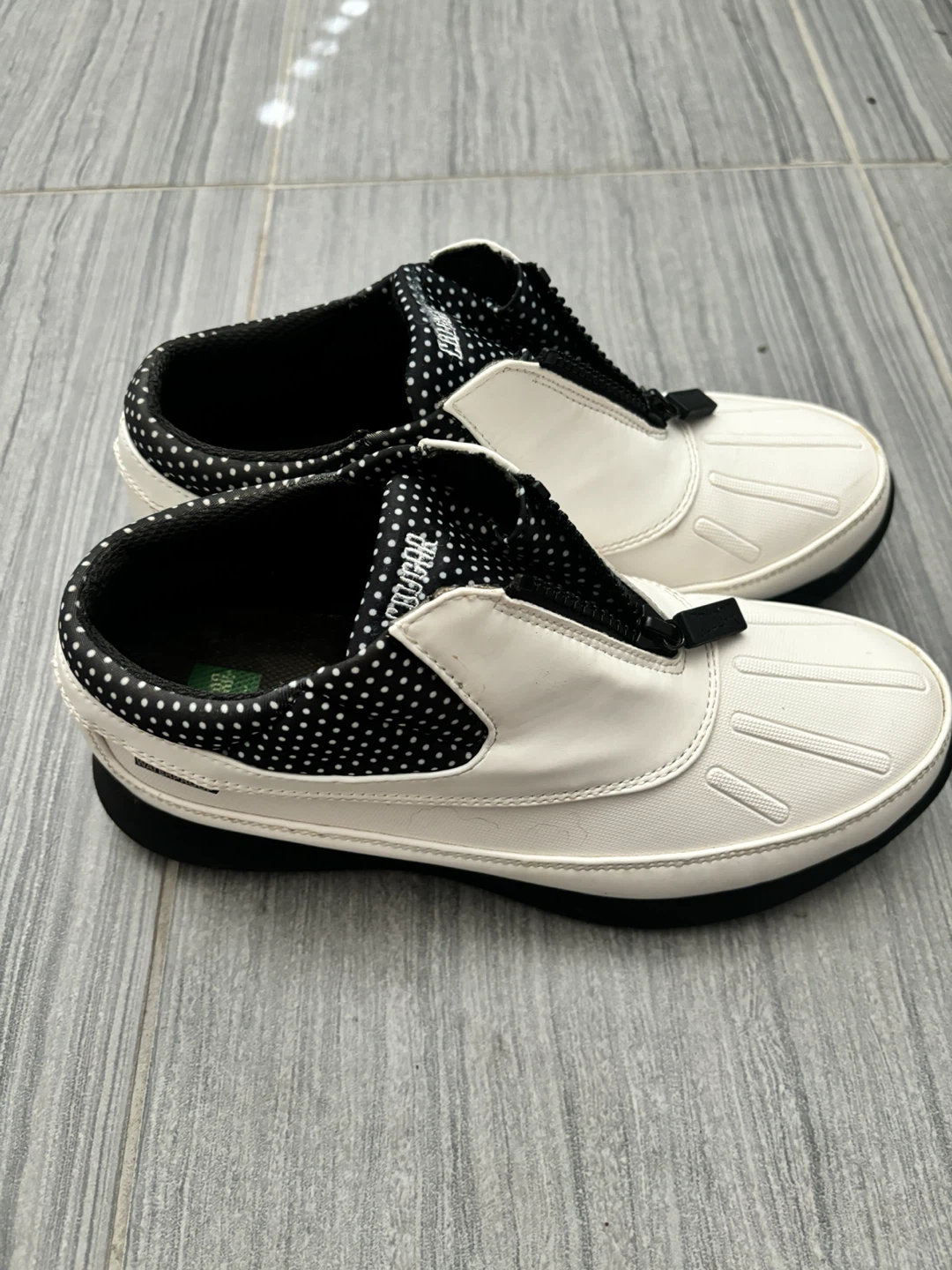 Cougar Women's White/Black Zip-Up Shoes - photo 3