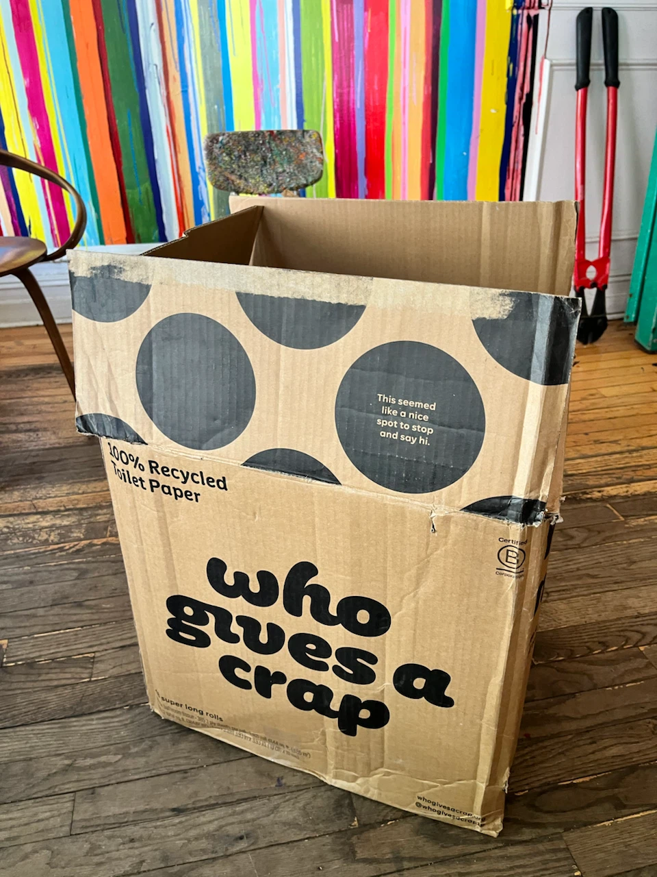 Who Gives A Crap 100% Recycled Toilet Paper - 12 Rolls