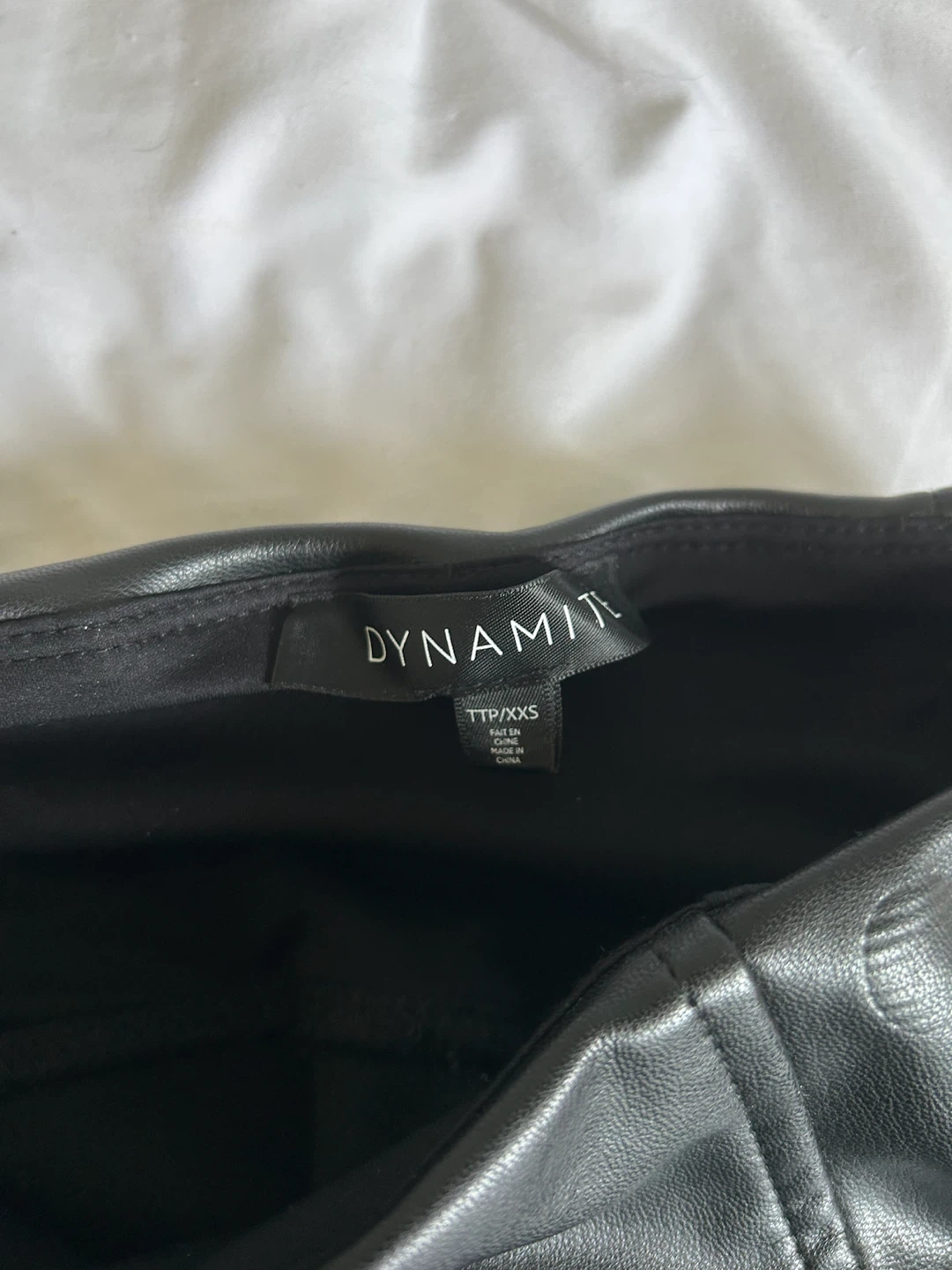 Dynamite Faux Leather Leggings - photo 2