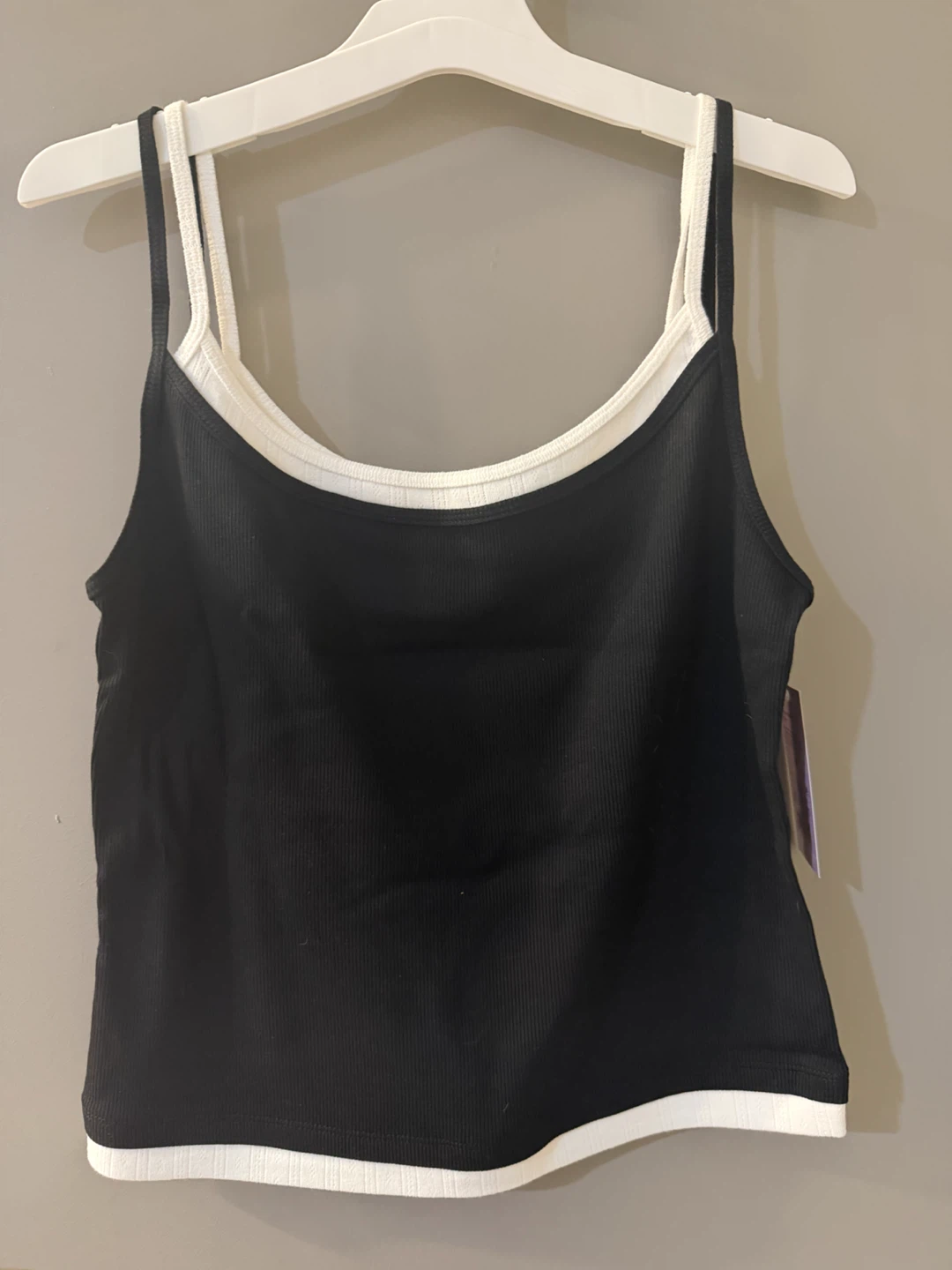 NWT! Wild Fable black and white tank top size MEDIUM