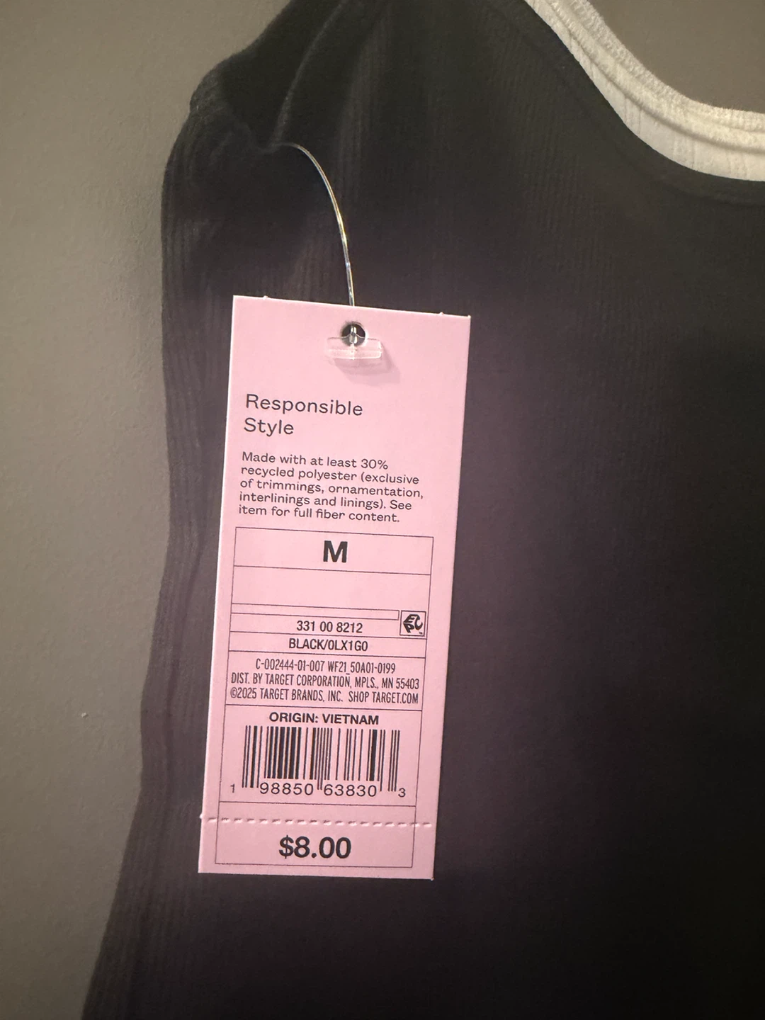 NWT! Wild Fable black and white tank top size MEDIUM - photo 3
