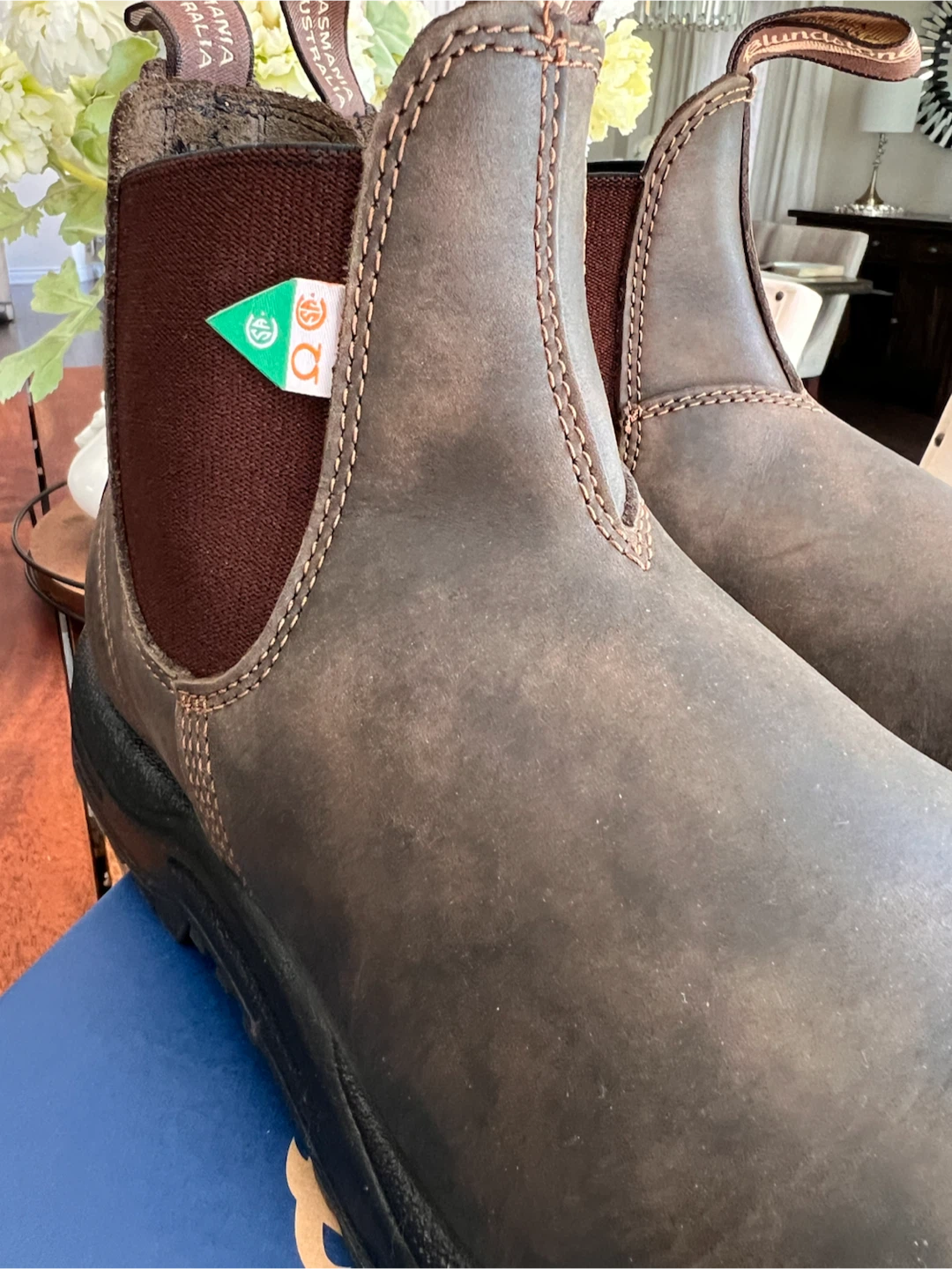 Blundstone Rustic Brown Chelsea Boots - photo 2