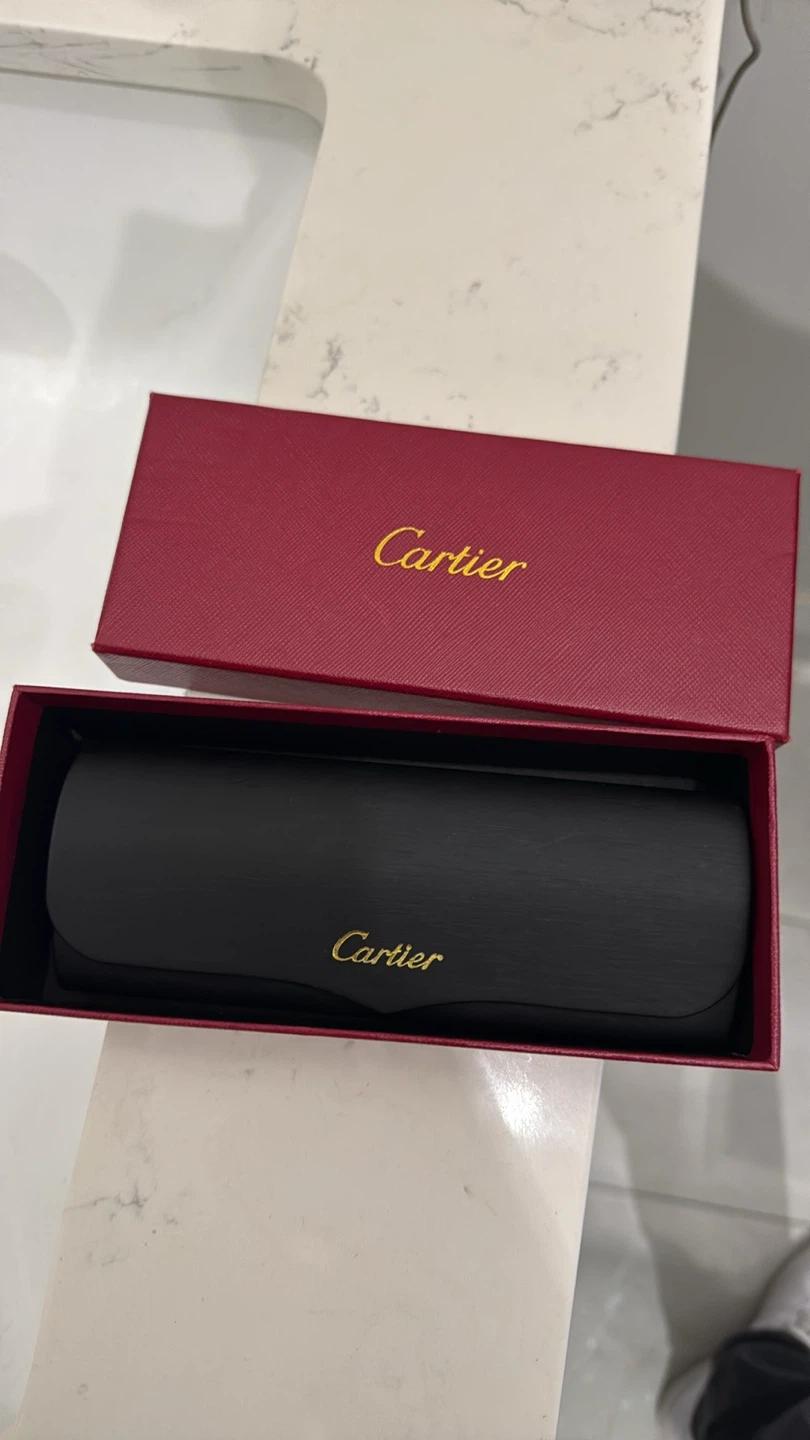 Cartier Rimless Glasses with Case