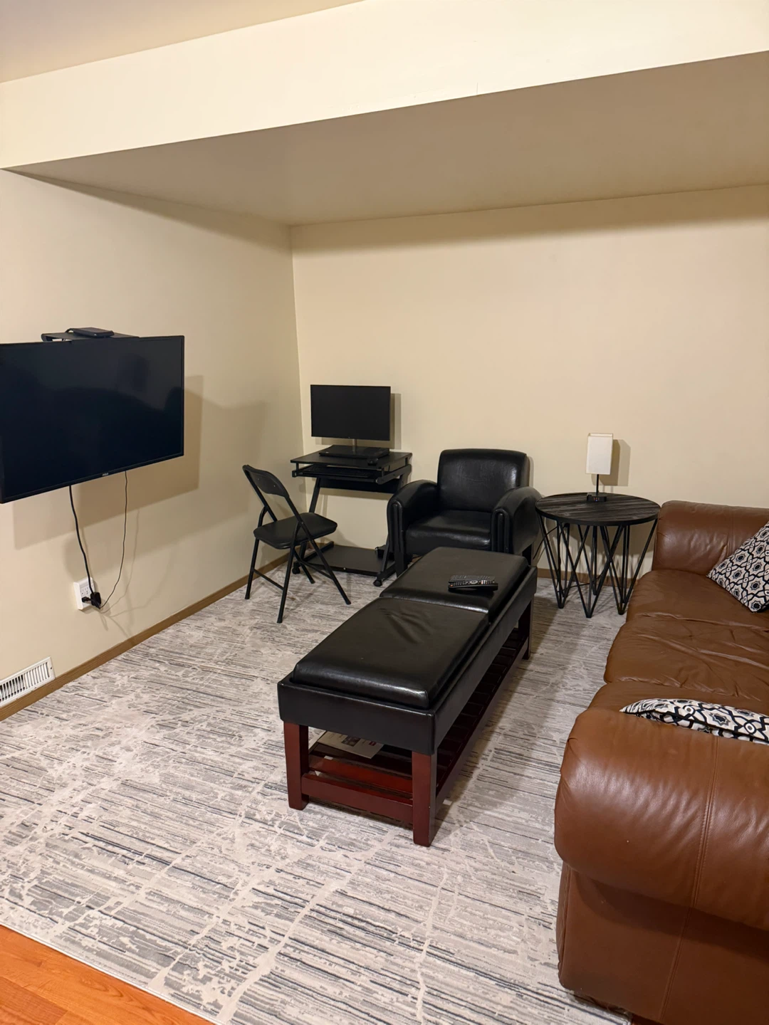 Furnished basement suite