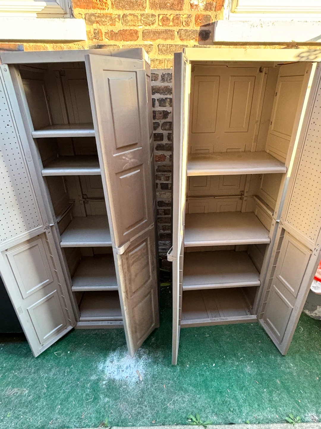 Plastic Storage Cabinet Shelving Unit - photo 4