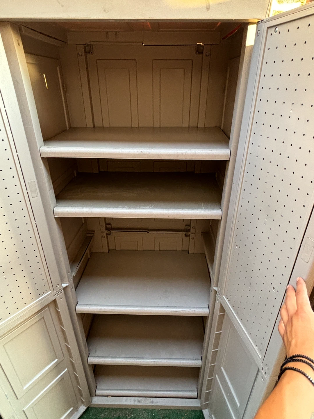 Plastic Storage Cabinet Shelving Unit - photo 5