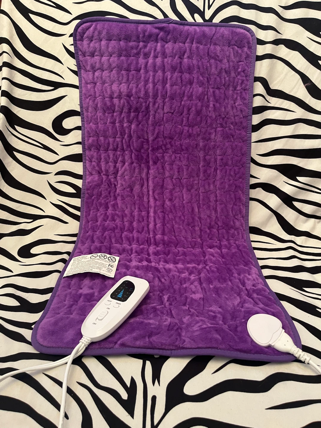 🔌 Electric Purple heating pad 🔌 - photo 2