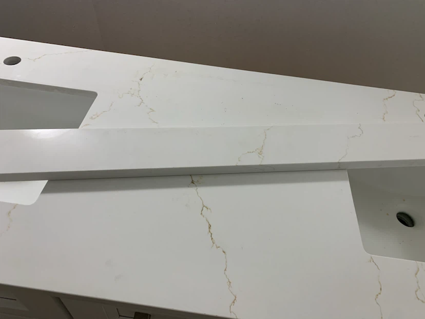 Double Sink with Quartz Countertop & backsplash - photo 3