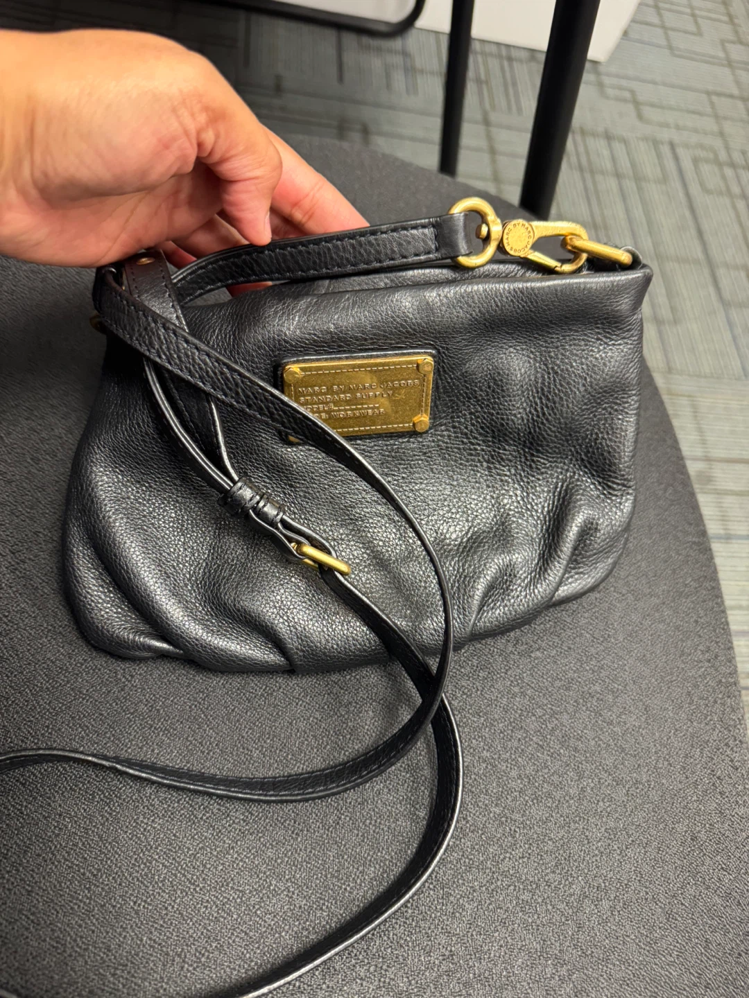 Marc by Marc Jacobs Black Leather Crossbody Bag - photo 4