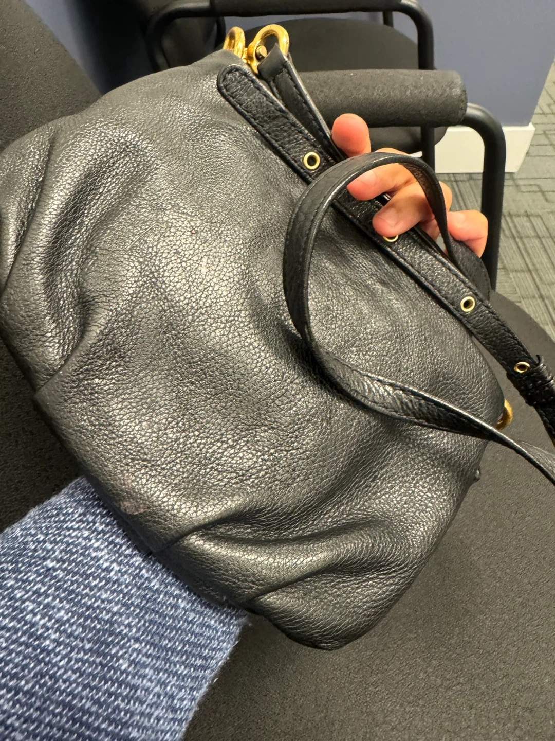 Marc by Marc Jacobs Black Leather Crossbody Bag - photo 2