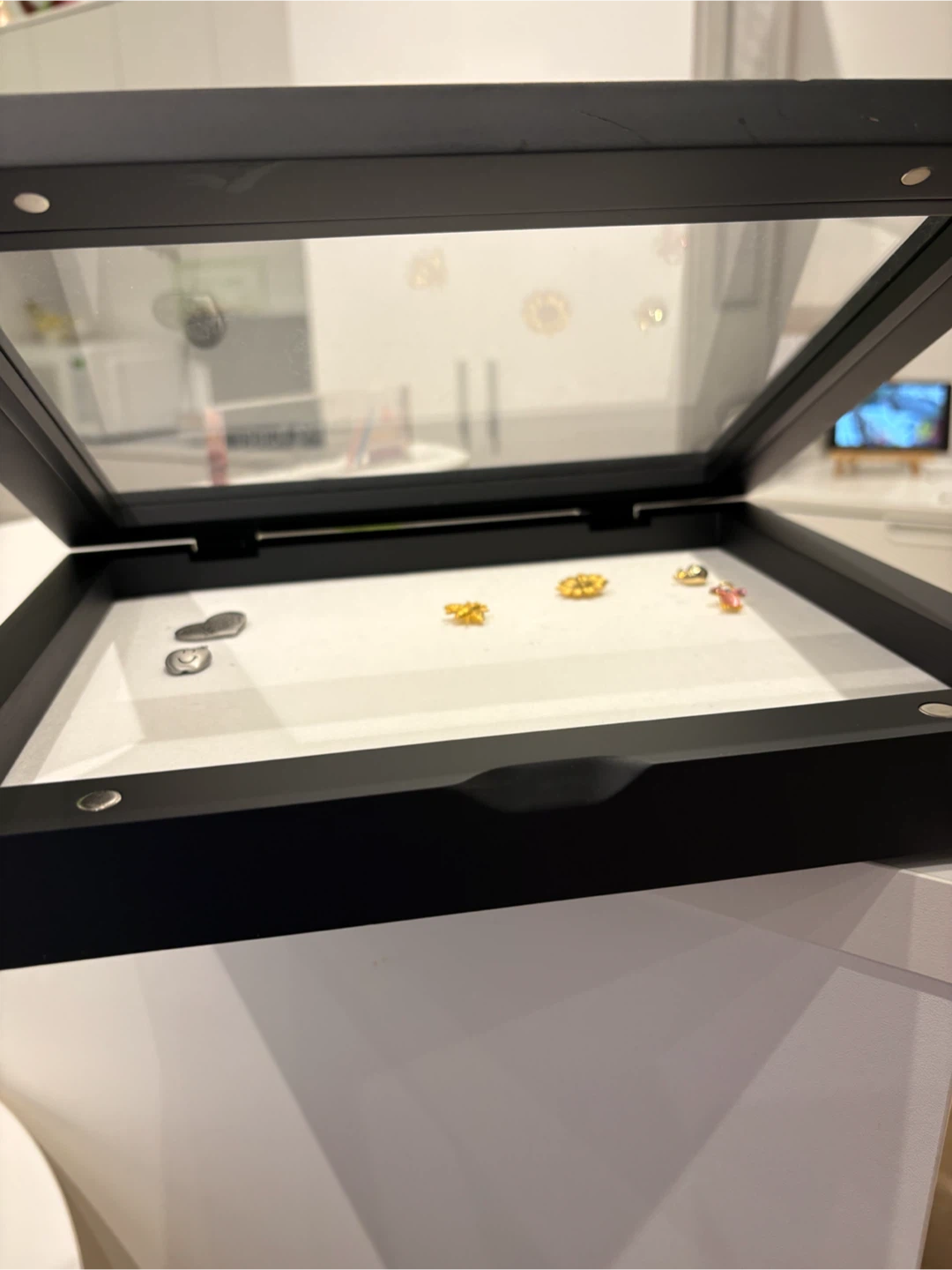 8.5” × 11” Black Shadow Box Display Frame - photo 3