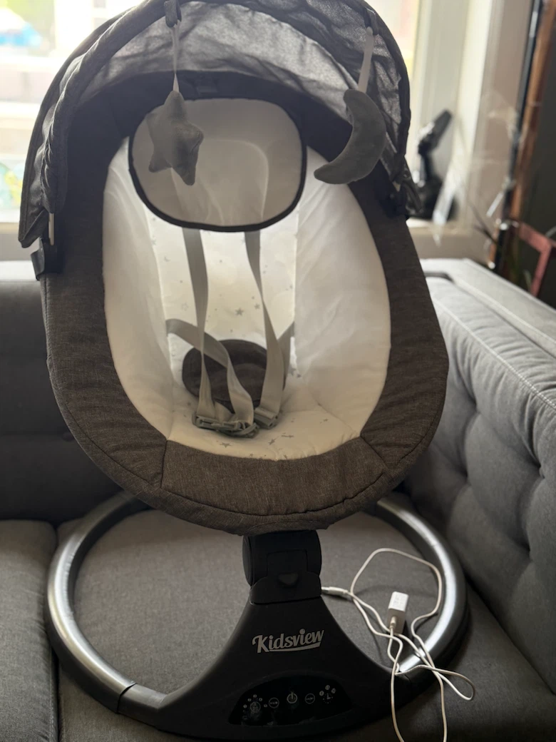 Kidsview Bluetooth baby swing