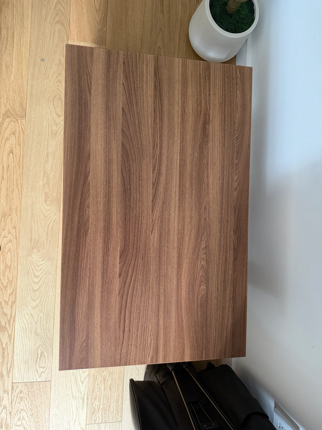 Wood Coffee Table with Shelf - photo 3