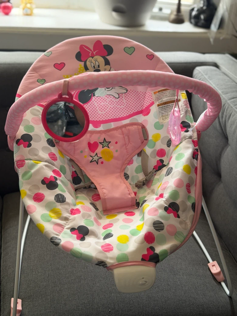 Fisher-Price Minnie Mouse Bouncer Seat - photo 2