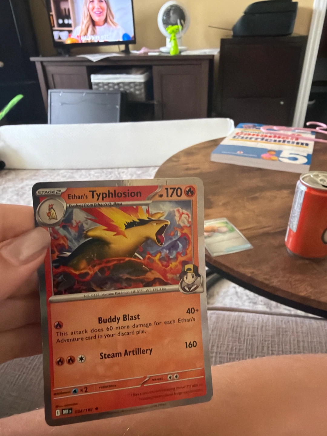 Pokemon Card - Ethan's Typhlosion