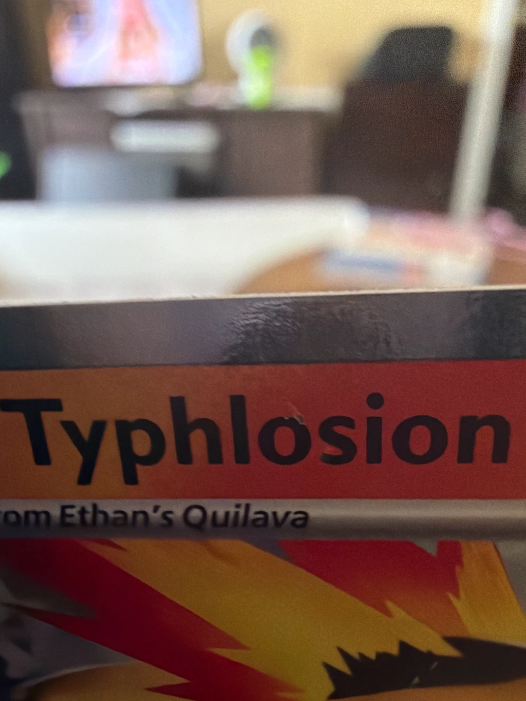 Pokemon Card - Ethan's Typhlosion - photo 3