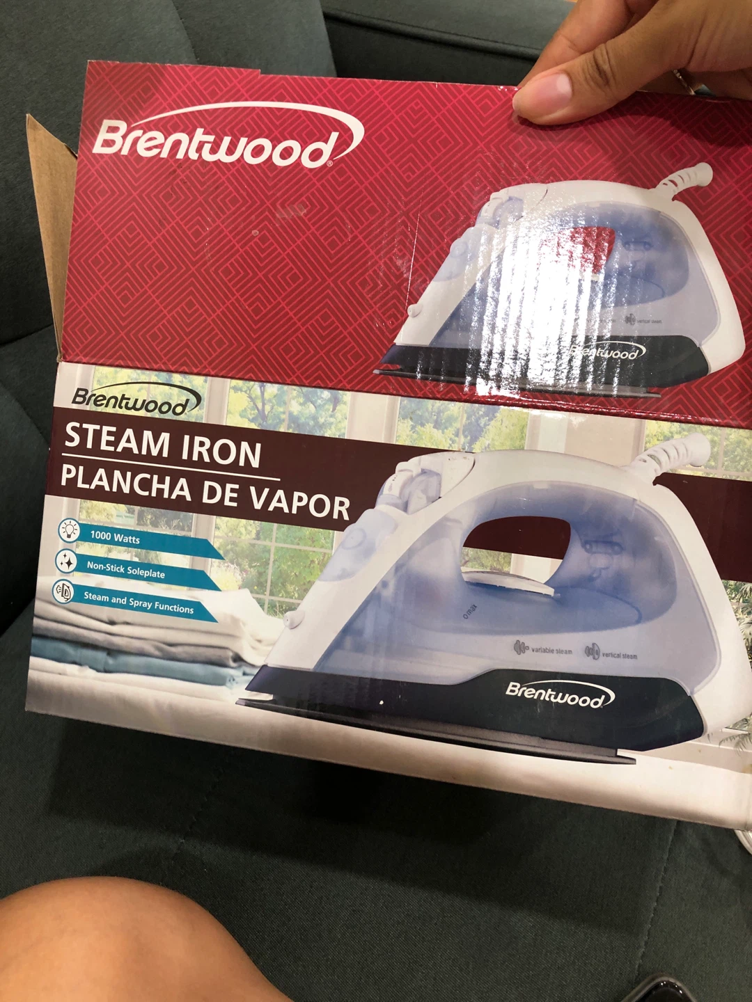 Iron Brentwood 1000 Watt Steam Iron - photo 4