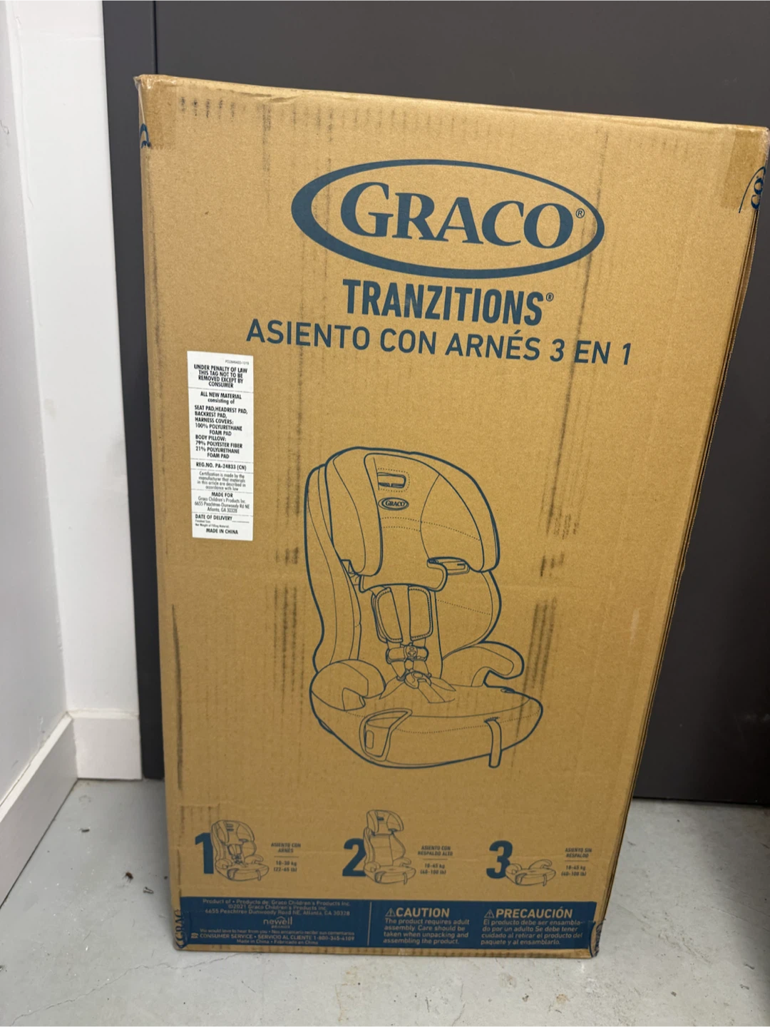Graco Tranzitions 3-in-1 Harness Booster Car Seat