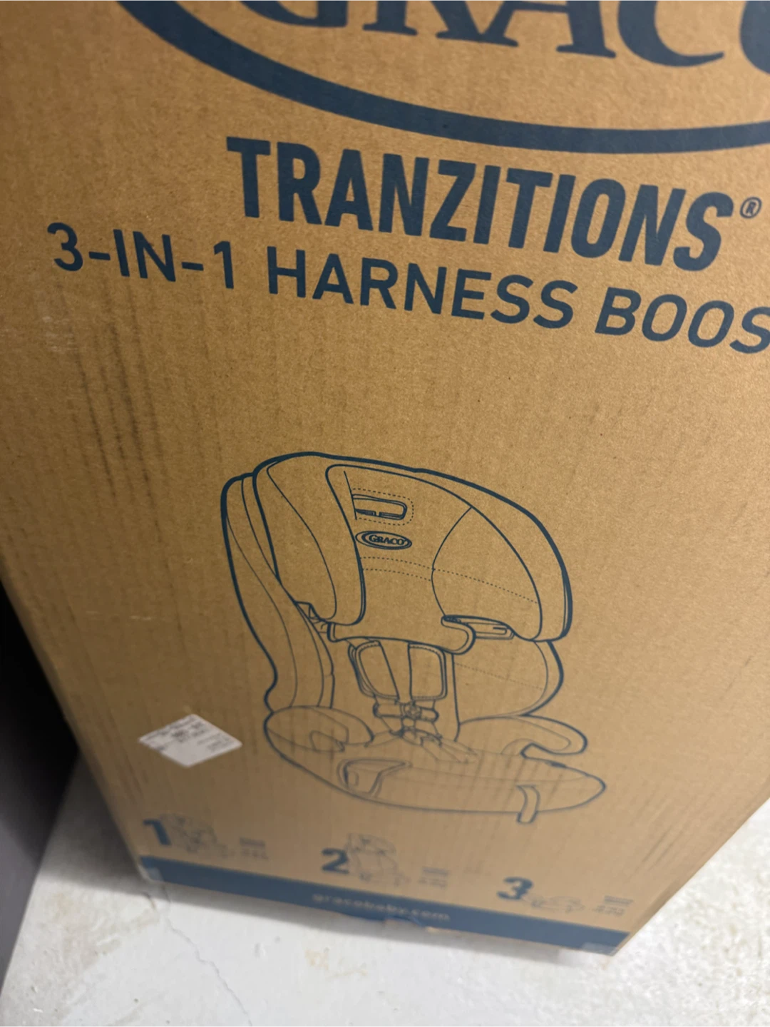 Graco Tranzitions 3-in-1 Harness Booster Car Seat - photo 3