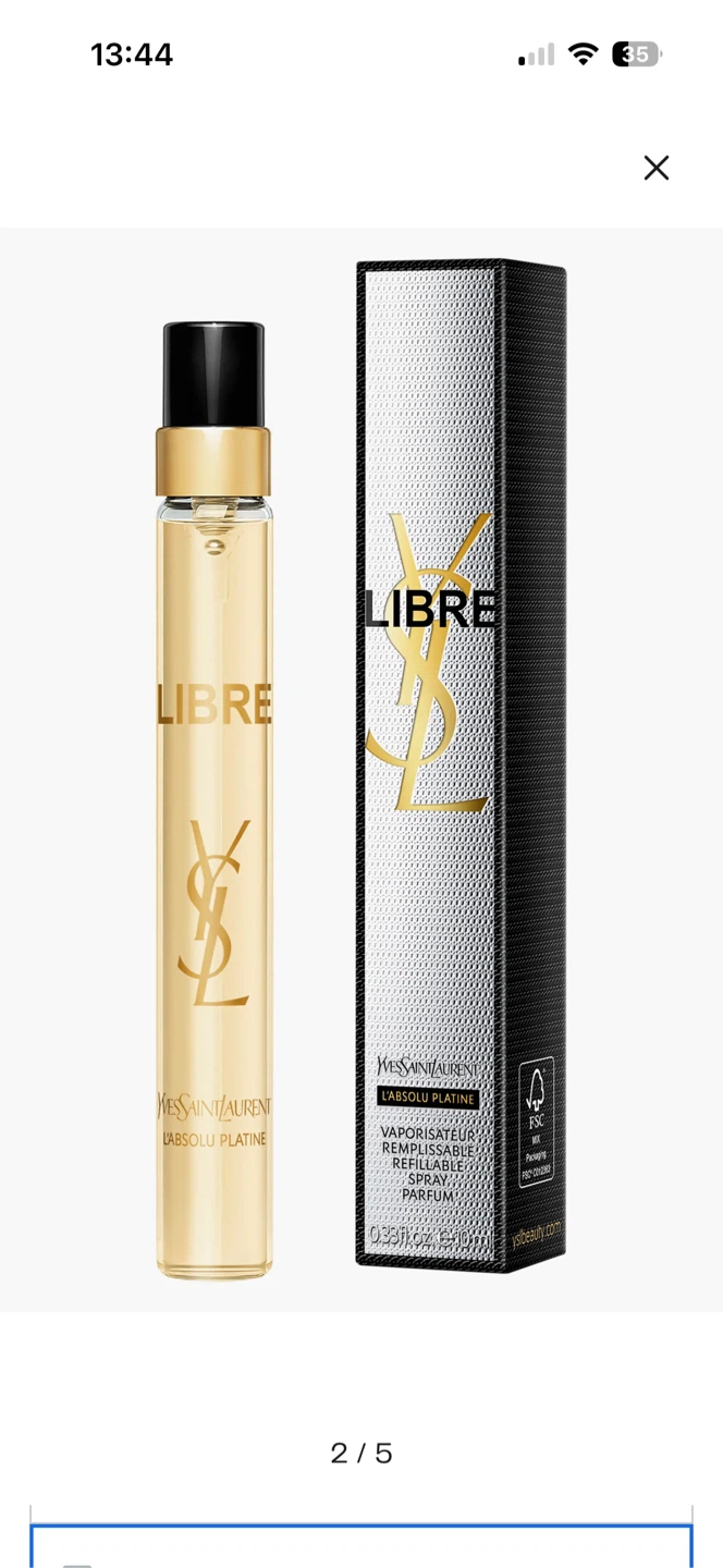 Yves Saint Laurent Libre L'Absolu Platine Perfume 10ml - photo 2