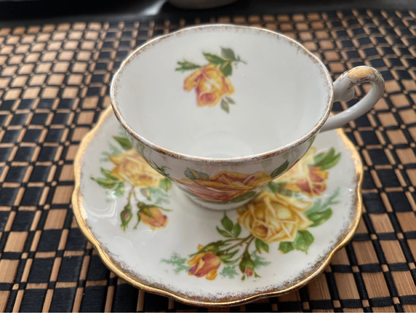 Royal Albert "Rosebud" Teacup and Saucer Set