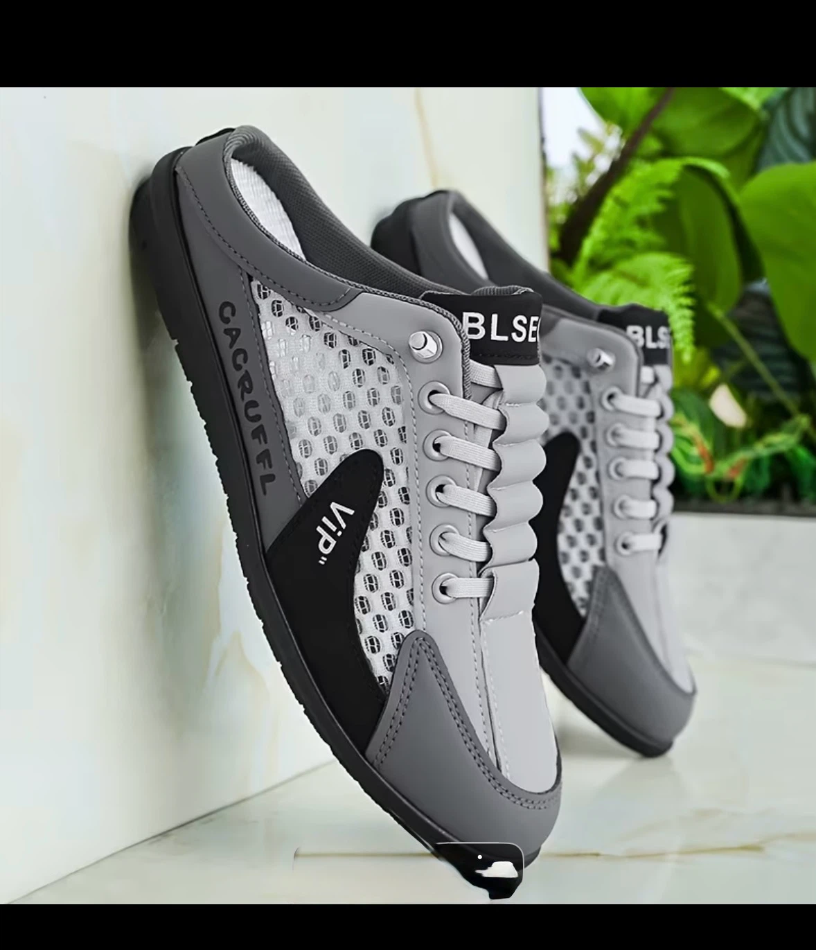 Size 11 Grey "VIP" CACRUFFL Sneakers - photo 4