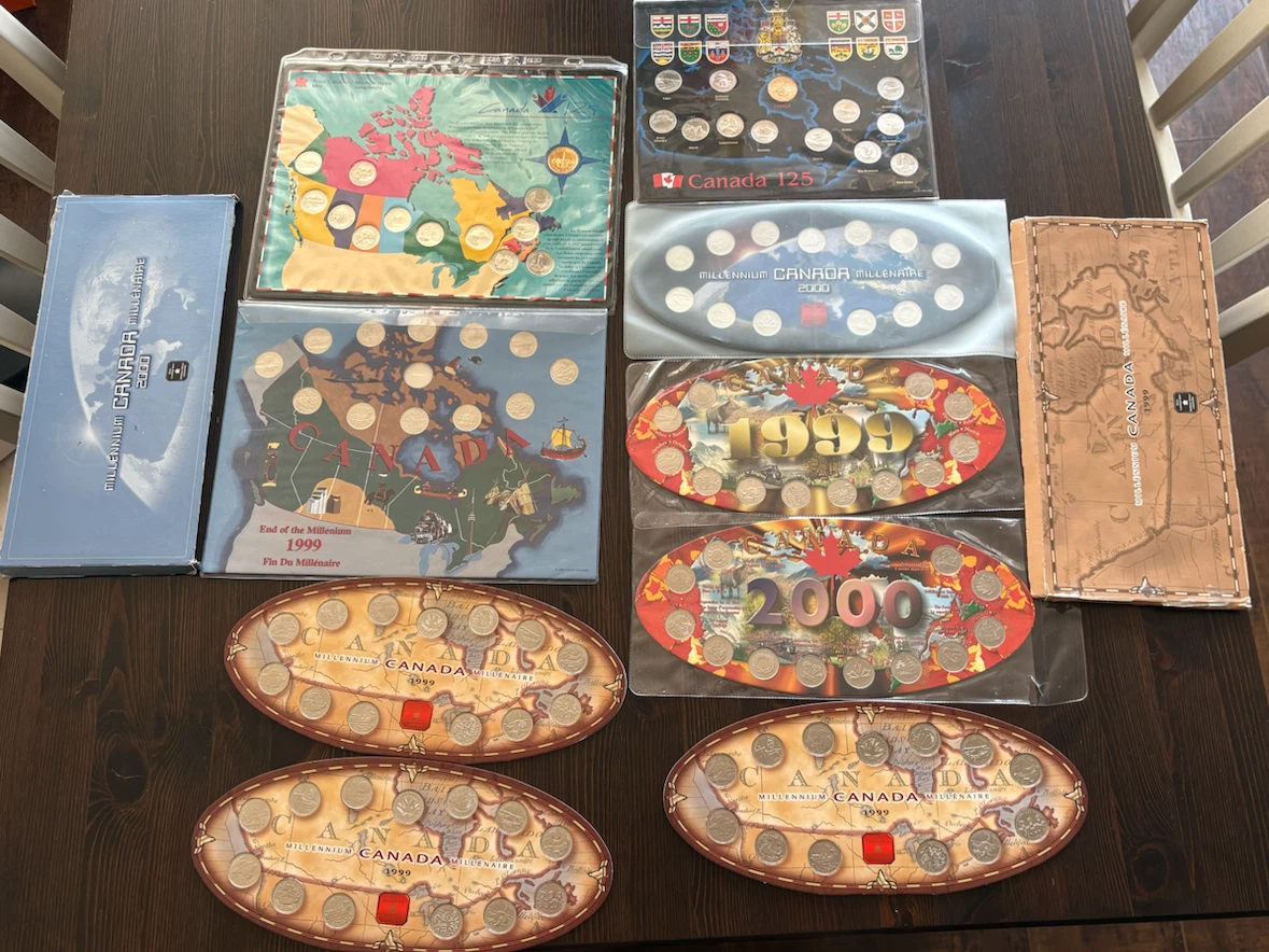 Collection of Canadian Millennium Coins