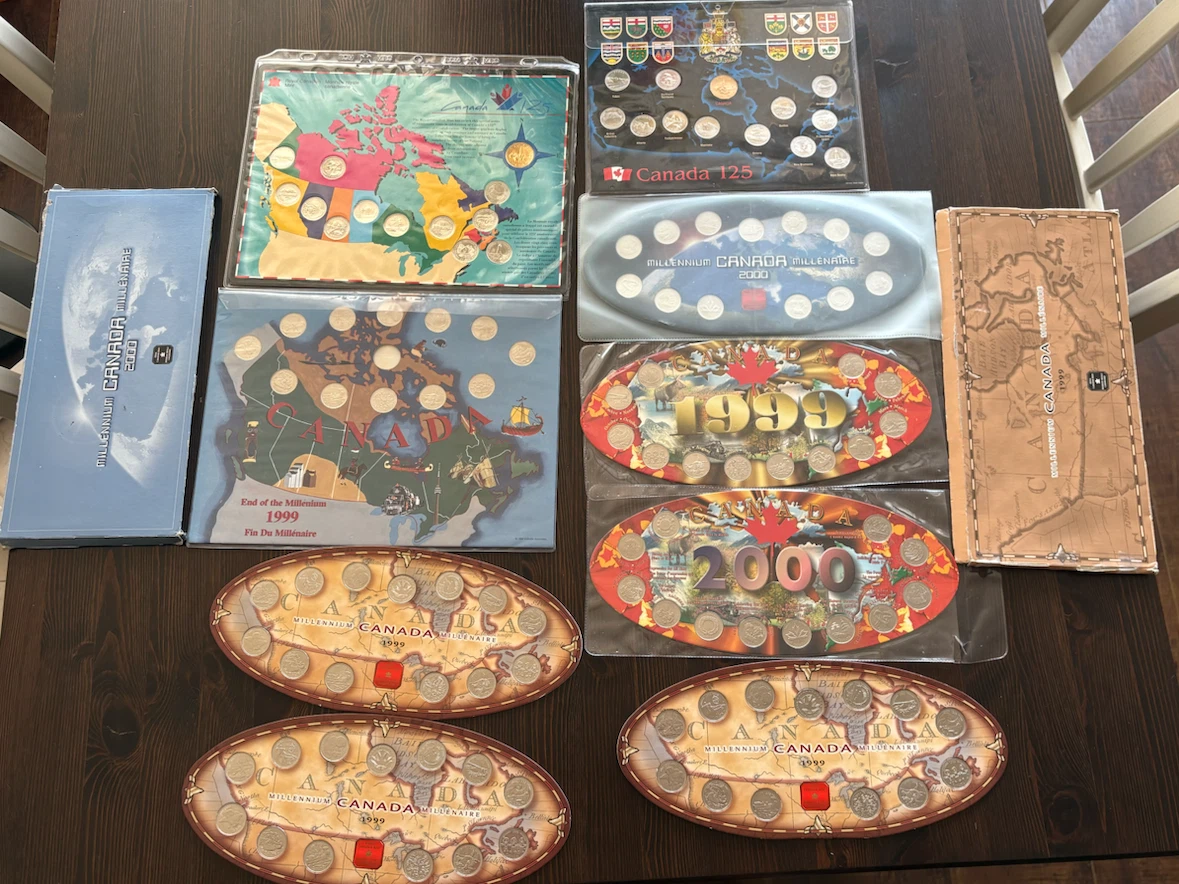 Collection of Canadian Millennium Coins - photo 2