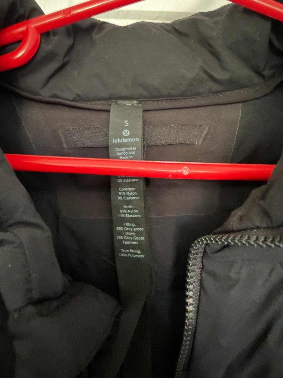 Lululemon Down Puffer Jacket - Black - photo 4
