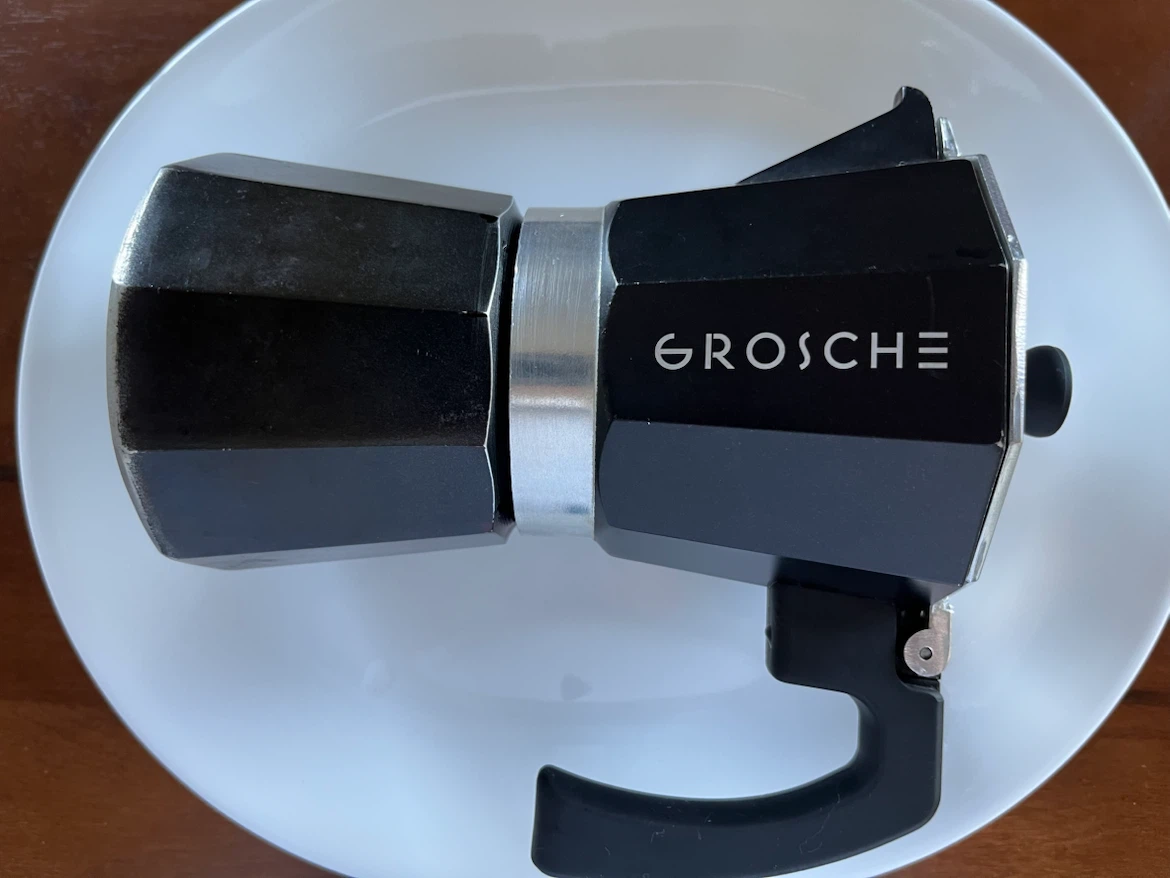 Grosche 6 Espresso Maker Moka Pot - Black - photo 3