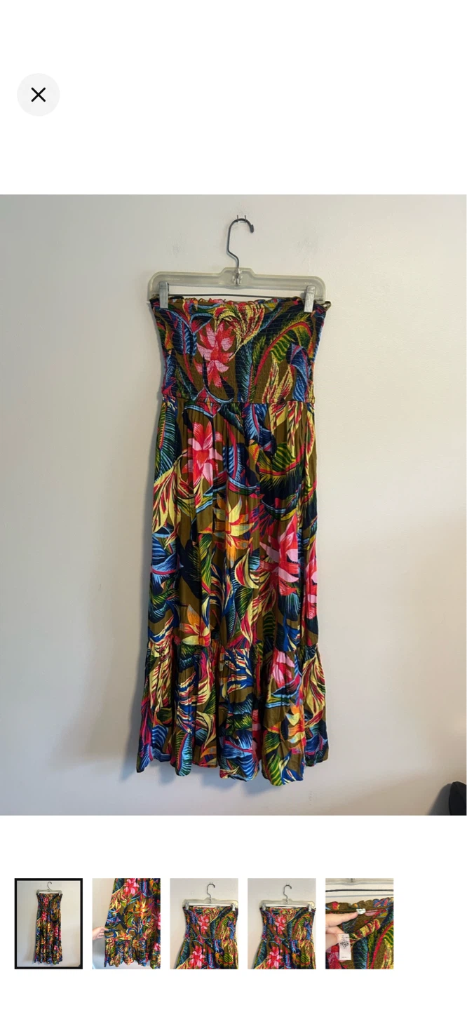 Aerie new Strapless Maxi Dress - Size S