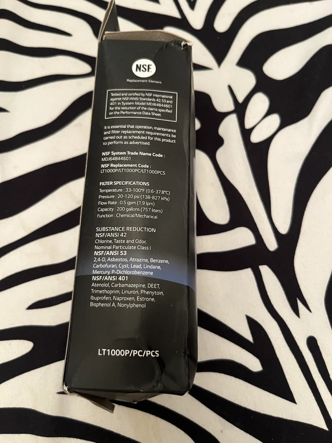 💦 LG LT1000P replacement refrigerator water filter 💦 - photo 5