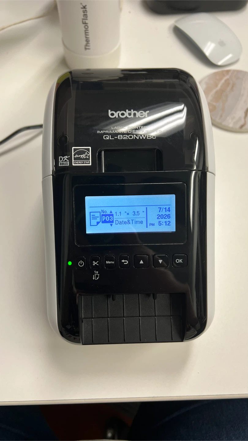 “Brother” Label Printer - photo 2