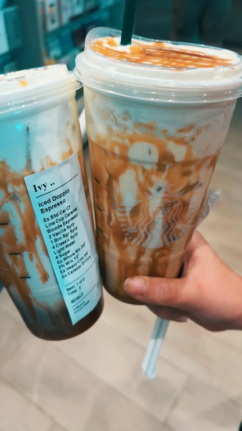 Starbucks Iced Doppio Espresso