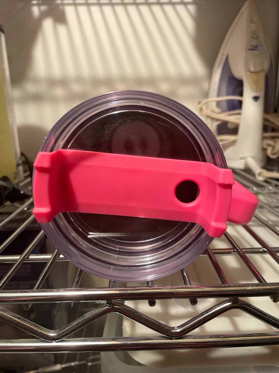 Pink Bat Tumbler with Handle - photo 3